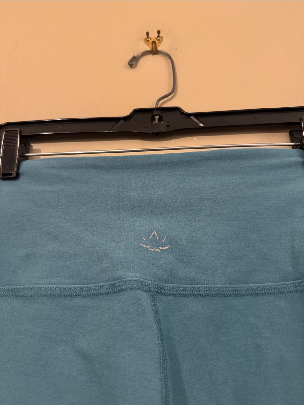 NWOT- BEYOND YOGA HIGH WAIST MIDI LEGGING DEEP, AQUA HEATHER, XL - Picture 7 of 10